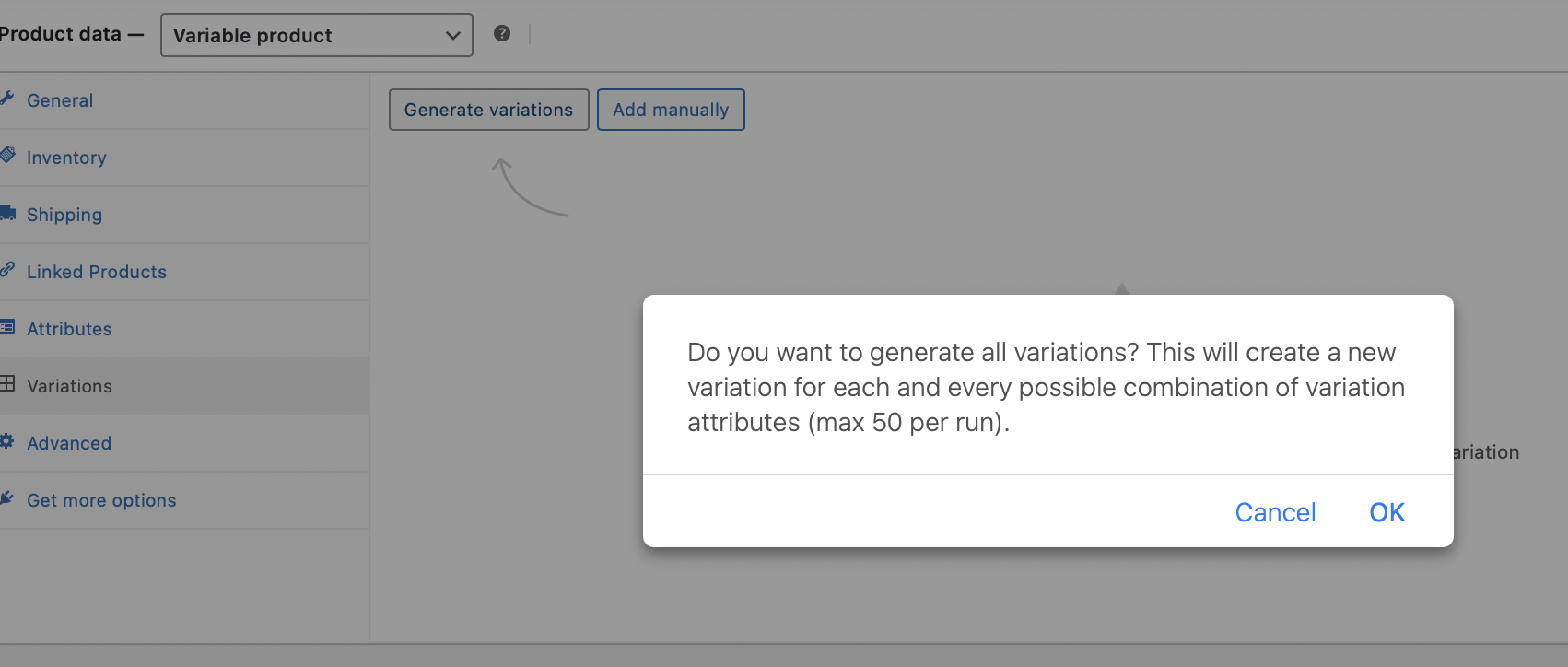 All Variations How to Hide Specific Product Variations in WooCommerce - 1TeamSoftware