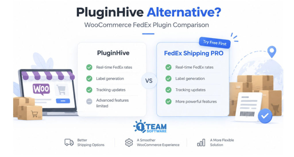 PluginHive alternative FedEx plugin